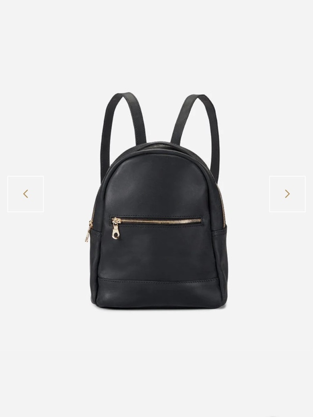 Parker Clay Ella Mini Leather Backpack Purse